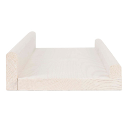 Polica na stenu sada 2ks SPRINGOS WF0011 biela