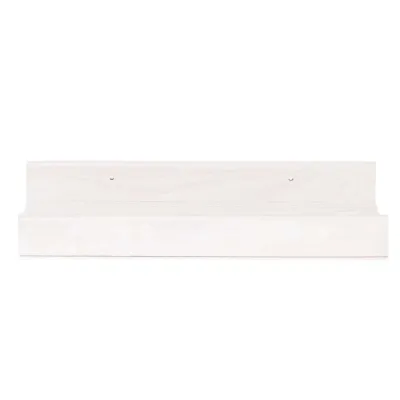 Polica na stenu sada 2ks SPRINGOS WF0011 biela