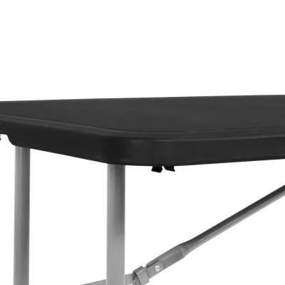 Pivný set pre 8 osôb 180x75 cm SPRINGOS GF0098 čierny