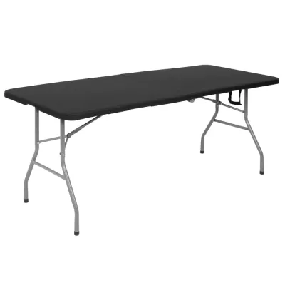 Pivný set pre 8 osôb 180x75 cm SPRINGOS GF0098 čierny