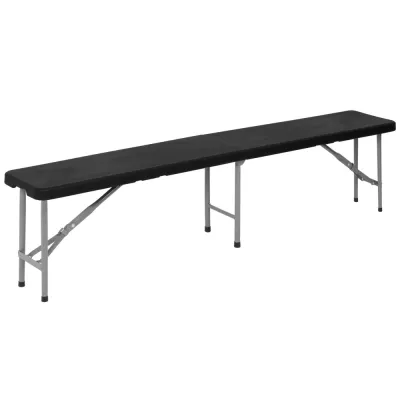 Pivný set pre 8 osôb 180x75 cm SPRINGOS GF0098 čierny