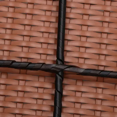 Ratanový set záhradného nábytku SPRINGOS ALABAMA 4 hnedý