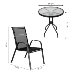 Záhradný set nábytku SPRINGOS GF0119