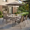 Záhradný stôl 120x70, hnedý SPRINGOS TOSCANA GF0076