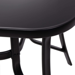 Záhradný stôl 120x70 SPRINGOS TOSCANA GF0077 čierny