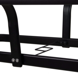 Záhradný stôl 150x90 cm SPRINGOS TOSCANA BLACK čierny