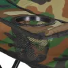 Kempingové kreslo SPRINGOS PYRENA CS0110 khaki