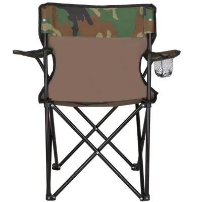 Kempingové kreslo SPRINGOS PYRENA CS0110 khaki