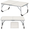 Kempingový stolík 62x40x25cm SPRINGOS CS0185 biely
