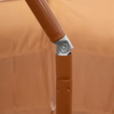Záhradný slnečník 135 cm SPRINGOS HAVAJ BU0023 hnedý