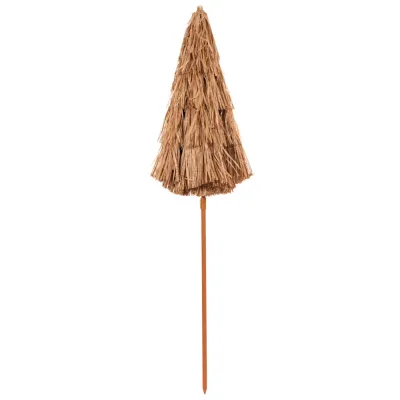 Záhradný slnečník 135 cm SPRINGOS HAVAJ BU0023 hnedý