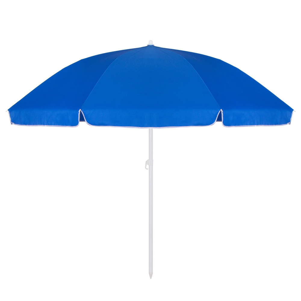 Záhradný slnečník 210 cm, modrý SPRINGOS CLASSIC BU0003