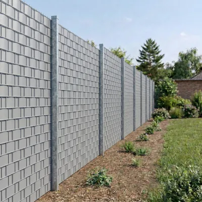 Plotová páska 4,75 cm x 35m + spony SPRINGOS FN0004 svetlo šedá