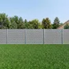 Plotová páska 4,75 cm x 35m + spony SPRINGOS FN0004 svetlo šedá