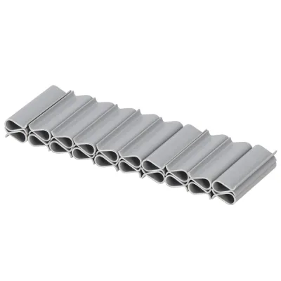 Plotová páska 4,75 cm x 35m + spony SPRINGOS FN0004 svetlo šedá