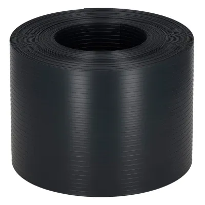 Plotová páska Premium 19cm x 26m + spony SPRINGOS FN0005 antracitová