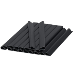 Plotová páska Premium 19cm x 26m + spony SPRINGOS FN0005 antracitová