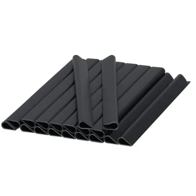 Plotová páska Premium 19cm x 26m + spony SPRINGOS FN0005 antracitová
