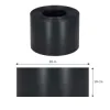 Plotová páska Premium 19cm x 26m + spony SPRINGOS FN0005 antracitová