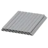 Montážne klipy na plot 19x1,5 cm súprava 20k SPRINGOS FN0007 svetlo šedé