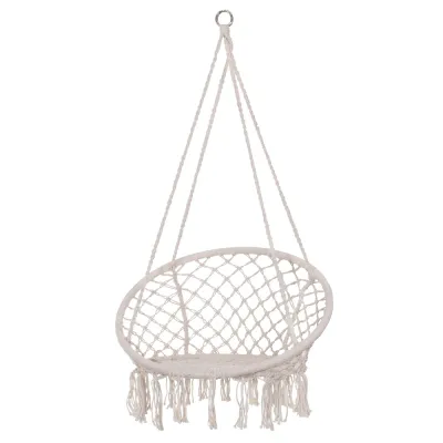 Záhradná hojdačka 60 cm, krémová SPRINGOS NATALI