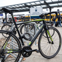 Číselný zámok na bicykel SPRINGOS BA0095 čierny
