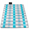 Pikniková deka 300x200 cm SPRINGOS PM022 modro-šedá