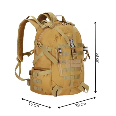 Batoh 60l SPRINGOS HAWK CS0095 hnedý
