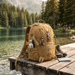 Batoh 60l SPRINGOS HAWK CS0095 hnedý