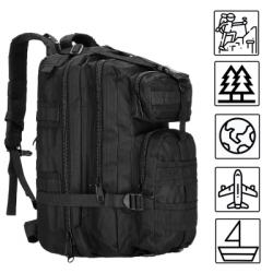 Turistický batoh 35l SPRINGOS MARINER čierny