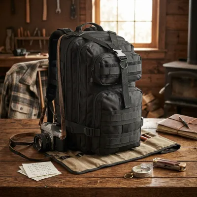 Turistický batoh 35l SPRINGOS MARINER čierny