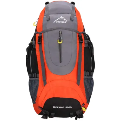 Trekový plecniak 70l SPRINGOS CANYON CS0128 oranžový
