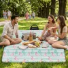 Pikniková deka 200x200 cm SPRINGOS PM016 plameniaky