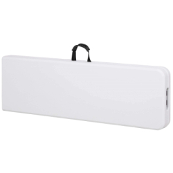 Záhradná lavica 183x30 cm SPRINGOS GF0094 biela
