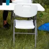 Skladacia stolička SPRINGOS GF0109 biela