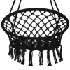 Záhradná hojdačka 60 cm, čierna SPRINGOS NATALI