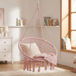 Záhradná hojdačka 60 cm, ružová SPRINGOS NATALI