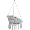 Závesné kreslo s vankúšom 60 cm, svetlo šedá SPRINGOS SPR0045