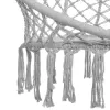 Závesné kreslo s vankúšom 60 cm, svetlo šedá SPRINGOS SPR0045