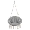 Závesné kreslo s vankúšom 60 cm, krémová SPRINGOS SPR0043