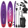 Nafukovací paddleboard / SUP s rozmermi 350x83, 5x15 cm a nosnosti 220 kg. Typ rodinný allround/tandem, vhodný pre rodinné výlety, rekreačnú jazdu, plavbu v dvoch aj pohodové vychádzky s dieťaťom alebo psom. Ponúka stabilnú dvojvrstvovú konštrukciu Dropstitch WDT, protišmykovú EVA penu, profilované sedadlo, 3 plutvy, bungee popruhy, úchyt na akčnú GO kameru a kompletnú výbavu vrátane 3dielneho pádla 2v1.
