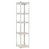 Kovový regál 180x40x40 cm 5 políc SPRINGOS HA5281 pozinkovaný