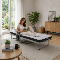 Skladacia posteľ pre hostí 80x190 cm COMO BRANDINA