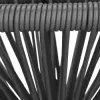 Záhradný stôl 50 cm, šedý SPRINGOS LOA GF0091