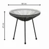 Záhradný stôl 50 cm, šedý SPRINGOS LOA GF0091