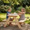 Detský piknikový stôl s lavicami 90 cm DECHLAND Mini Picnic