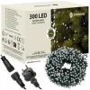 LED svetelná reťaz - 19,5m, 300LED, IP44, studená biela