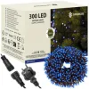 LED svetelná reťaz - 25,5m, 300LED, IP44, modrá