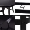 Záhradný stôl 150x90 cm SPRINGOS TOSCANA GF1038 čierny