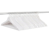 Drevené ramienka 30 ks SPRINGOS HG0087 biela
